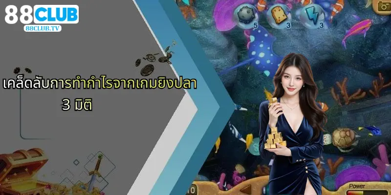 เคล็ดลับการทำกำไรจากเกมยิงปลา 3 มิติ