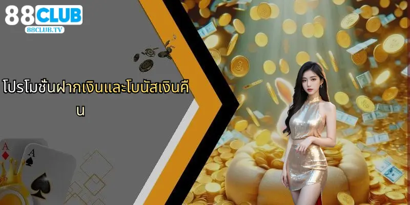 โปรโมชั่นฝากเงินและโบนัสเงินคืน